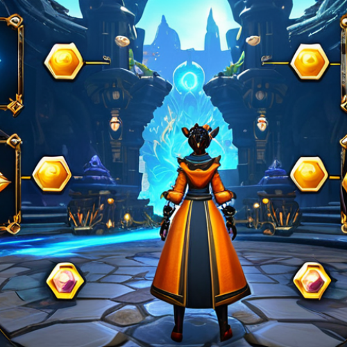 Home 7 Resource Gathering Strategy**
A determined Blade & Soul character (fully clothed in appropriate attire) standing in a vibrant game environment, surrounded by glowing resource nodes (gold, gems, crafting materials). UI elements indicate resource collection. Background shows a bustling in-game marketplace. Safe for work, appropriate content, professional, family-friendly, perfect anatomy, well-formed hands, natural pose, high quality.
**
